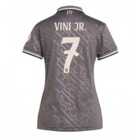 Maglia Calcio Real Madrid Vinicius Junior #7 Terza Divisa Donna 2024-25 Manica Corta